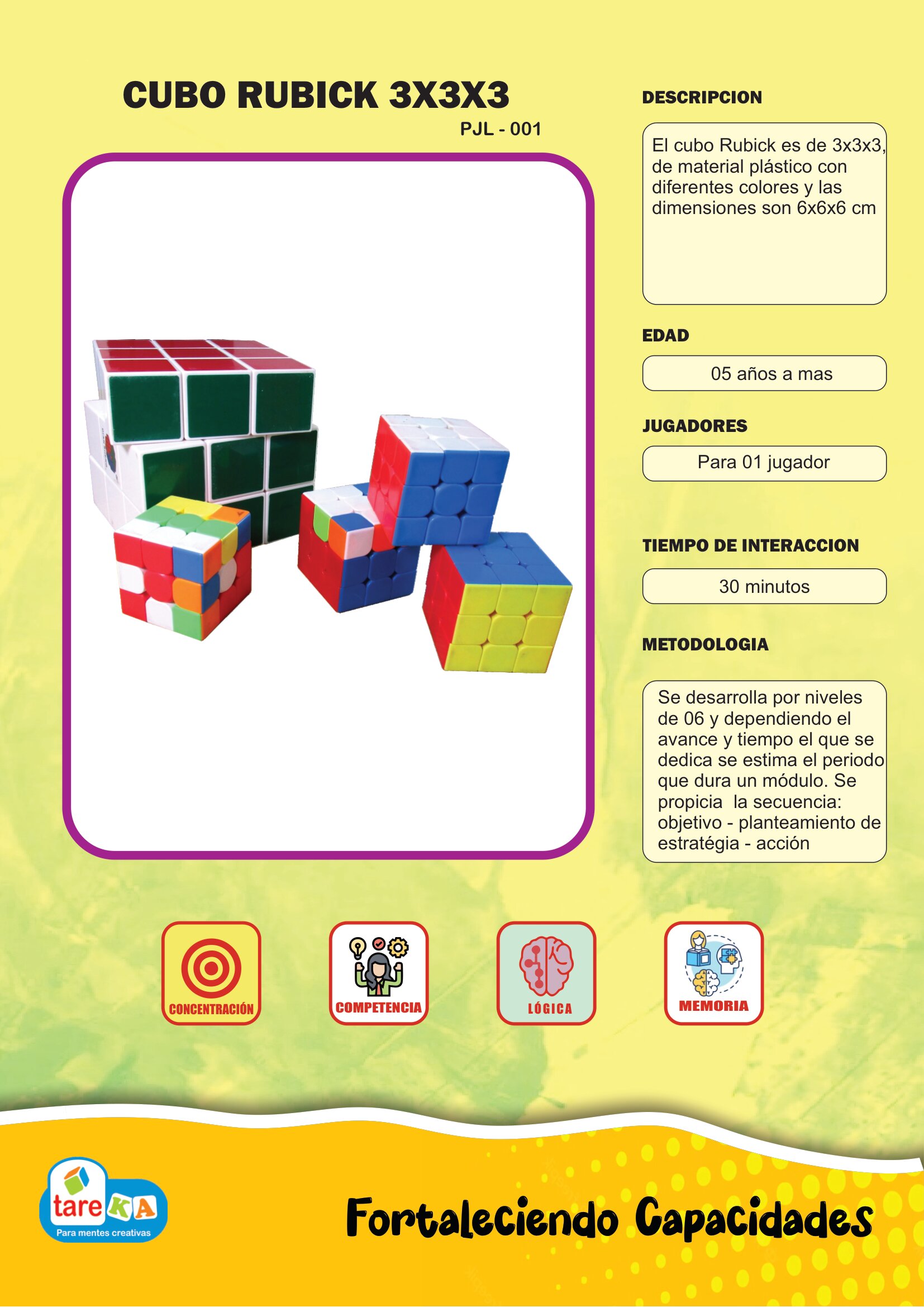 Producto Tareka
